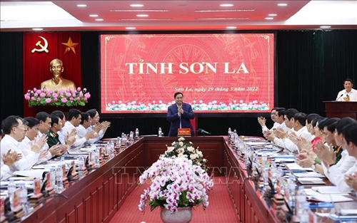 Thủ tướng Chính phủ Phạm Minh Chính làm việc với tỉnh Sơn La